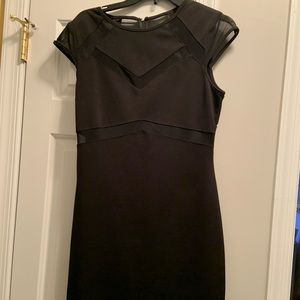 Black cocktail dress